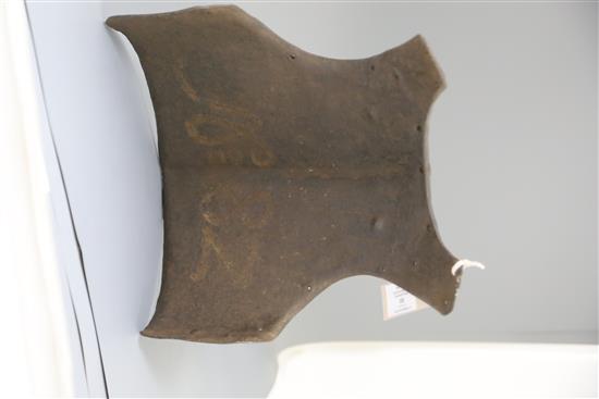 A good heavy 17th century cavalry troopers breastplate,